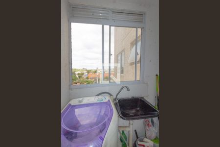 Cozinha e Área de Serviço de apartamento para alugar com 2 quartos, 42m² em Estância Velha, Canoas