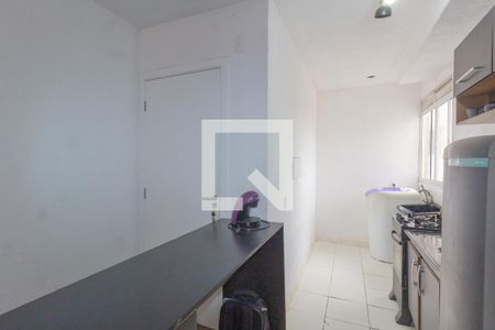 Cozinha e Área de Serviço de apartamento para alugar com 2 quartos, 42m² em Estância Velha, Canoas