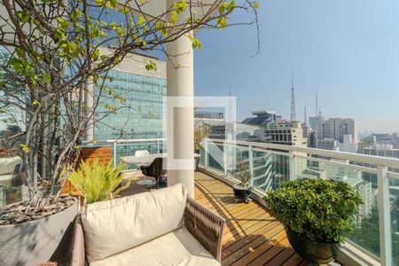 Sacada de apartamento à venda com 3 quartos, 134m² em Cerqueira César, São Paulo