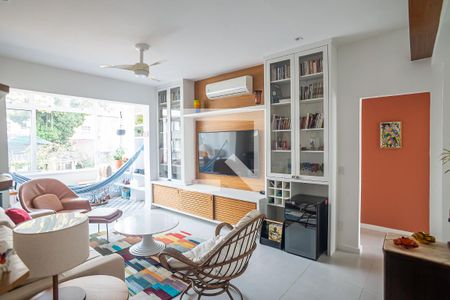 Sala de apartamento para alugar com 2 quartos, 85m² em Laranjeiras, Rio de Janeiro