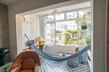 Varanda da Sala de apartamento para alugar com 2 quartos, 85m² em Laranjeiras, Rio de Janeiro