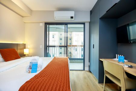 Studio de kitnet/studio para alugar com 0 quarto, 24m² em Brooklin Paulista, São Paulo