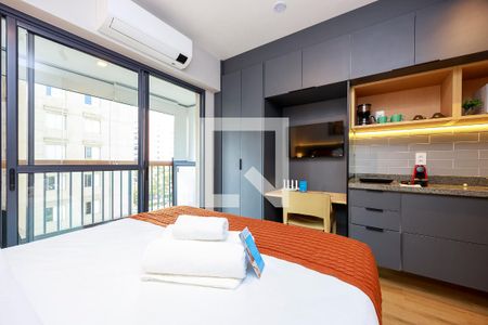 Studio de kitnet/studio para alugar com 0 quarto, 24m² em Brooklin Paulista, São Paulo