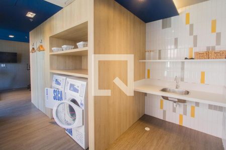 Studio para alugar com 28m², 1 quarto e sem vaga Studio para alugar com 28m², 1 quarto e sem vagaÁrea comum - Lavanderia