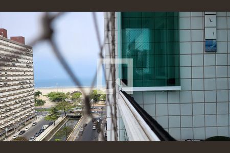 Vista da Varanda de apartamento para alugar com 1 quarto, 60m² em José Menino, Santos