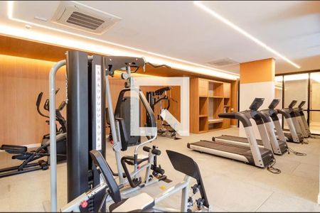 Studio à venda com 26m², 1 quarto e sem vaga Studio à venda com 26m², 1 quarto e sem vagaÁrea comum - Academia