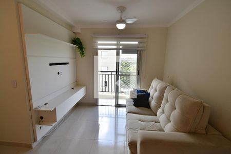 Sala de apartamento para alugar com 2 quartos, 60m² em Jardim Myrian Moreira da Costa, Campinas