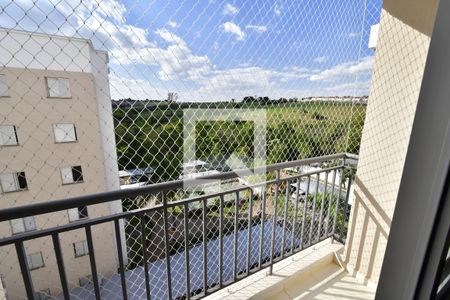 Sala - Vista de apartamento para alugar com 2 quartos, 60m² em Jardim Myrian Moreira da Costa, Campinas