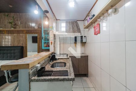 Cozinha de kitnet/studio para alugar com 1 quarto, 30m² em Areias, São José