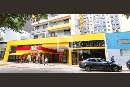 Studio para alugar com 29m², 1 quarto e sem vaga Studio para alugar com 29m², 1 quarto e sem vagaFachada