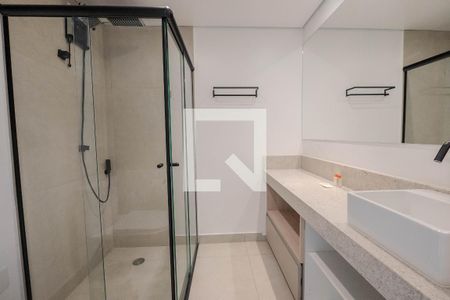 Studio para alugar com 29m², 1 quarto e sem vaga Studio para alugar com 29m², 1 quarto e sem vagaBanheiro