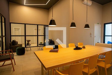 Studio para alugar com 29m², 1 quarto e sem vaga Studio para alugar com 29m², 1 quarto e sem vagaÁrea comum - Salão de festas