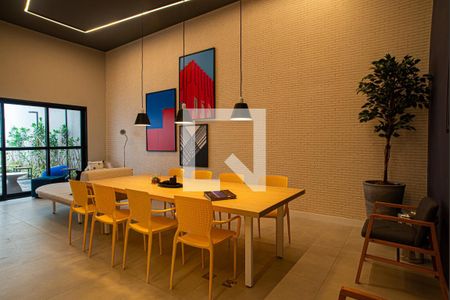 Studio para alugar com 29m², 1 quarto e sem vaga Studio para alugar com 29m², 1 quarto e sem vagaÁrea comum - Salão de festas