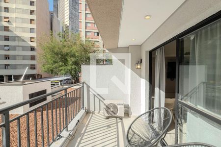 Studio para alugar com 29m², 1 quarto e sem vaga Studio para alugar com 29m², 1 quarto e sem vagaSacada