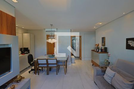 Sala de apartamento para alugar com 2 quartos, 68m² em Santo Antônio, Belo Horizonte