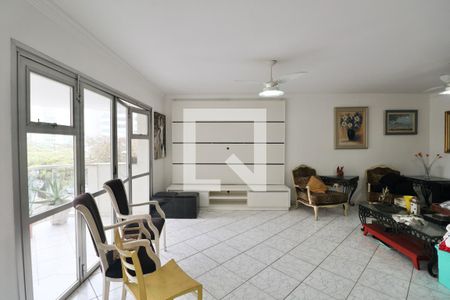 Sala de apartamento para alugar com 4 quartos, 200m² em Centro, Guarujá
