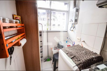 Apartamento para alugar com 49m², 2 quartos e sem vaga Apartamento para alugar com 49m², 2 quartos e sem vagaCozinha e Área de Serviço