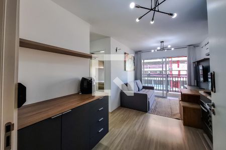 sala cozinha de apartamento à venda com 1 quarto, 33m² em Vila Mariana, São Paulo