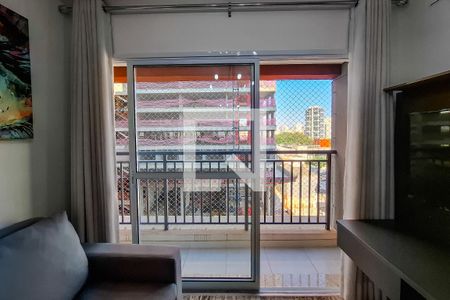 sala varanda de apartamento à venda com 1 quarto, 33m² em Vila Mariana, São Paulo