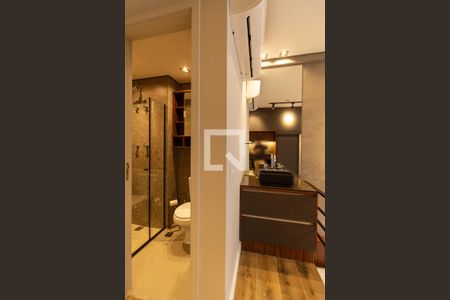 Apartamento para alugar com 27m², 1 quarto e 1 vaga Apartamento para alugar com 27m², 1 quarto e 1 vagaBanheiro