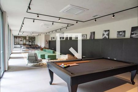 Apartamento para alugar com 27m², 1 quarto e 1 vaga Apartamento para alugar com 27m², 1 quarto e 1 vagaÁrea comum - Salão de festas