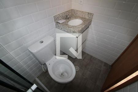 Banheiro de kitnet/studio para alugar com 1 quarto, 19m² em Imirim, São Paulo