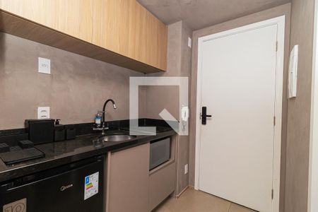 Studio à venda com 23m², 1 quarto e sem vagaCozinha