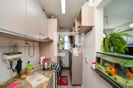 Apartamento à venda com 49m², 2 quartos e 1 vagaCozinha e Área de Serviço