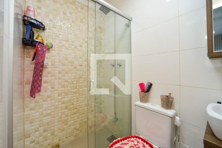Banheiro da Suíte de apartamento à venda com 2 quartos, 49m² em Sarandi, Porto Alegre