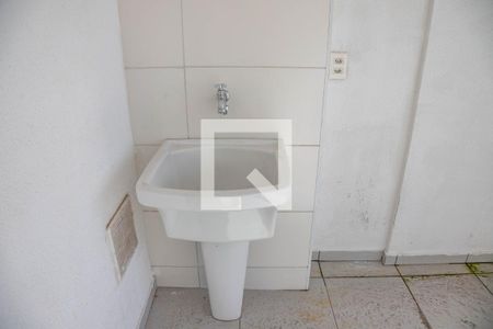 Varanda da Sala/ área de serviço de apartamento à venda com 2 quartos, 43m² em Centro, Diadema