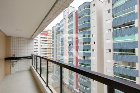 Sacada de apartamento para alugar com 1 quarto, 50m² em Ocian, Praia Grande
