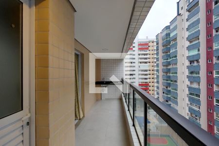 Sacada de apartamento para alugar com 1 quarto, 50m² em Ocian, Praia Grande