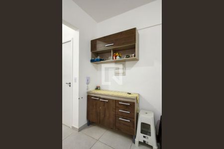 Sala de apartamento para alugar com 1 quarto, 50m² em Ocian, Praia Grande