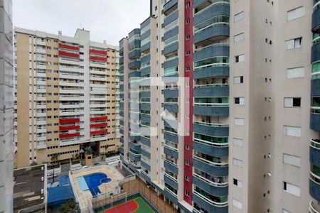 Vista da Sacada de apartamento para alugar com 1 quarto, 50m² em Ocian, Praia Grande