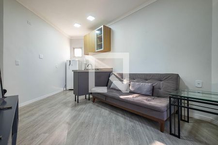 Sala/Cozinha de apartamento para alugar com 1 quarto, 42m² em Vila Mariana, São Paulo