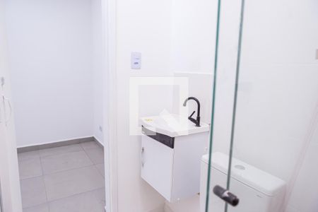 Banheiro da Suíte 1 de apartamento para alugar com 1 quarto, 49m² em Vila Buenos Aires, São Paulo