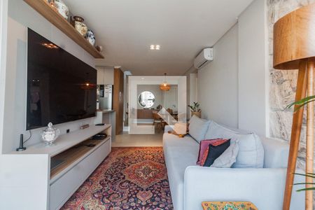 Sala de apartamento para alugar com 3 quartos, 148m² em Coqueiros, Florianópolis