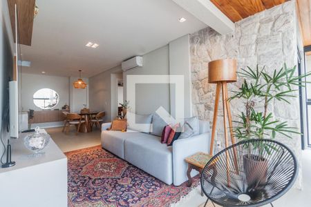 Sala de apartamento para alugar com 3 quartos, 148m² em Coqueiros, Florianópolis