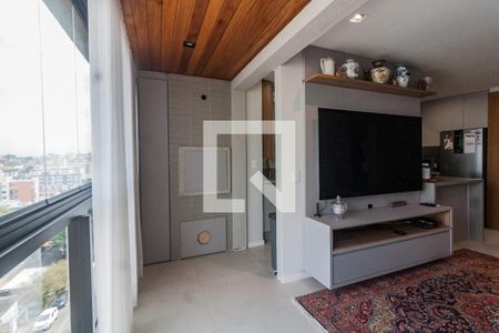 Sala de apartamento para alugar com 3 quartos, 148m² em Coqueiros, Florianópolis
