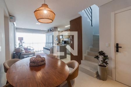 Sala de apartamento para alugar com 3 quartos, 148m² em Coqueiros, Florianópolis
