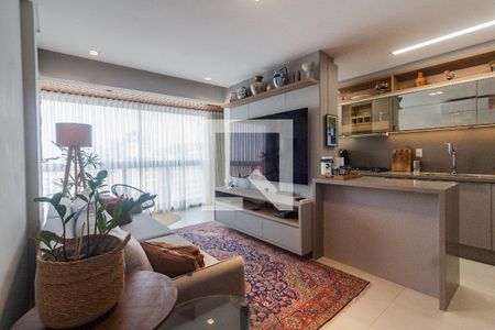 Sala de apartamento para alugar com 3 quartos, 148m² em Coqueiros, Florianópolis