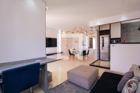 Sala de apartamento para alugar com 1 quarto, 50m² em Quarta Parada, São Paulo
