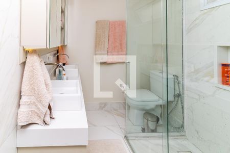 Apartamento à venda com 110m², 3 quartos e 1 vagaBanheiro da Suíte