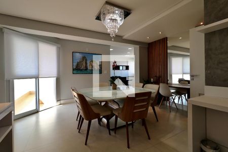 Sala de Jantar de apartamento à venda com 3 quartos, 120m² em Vila Bastos, Santo André