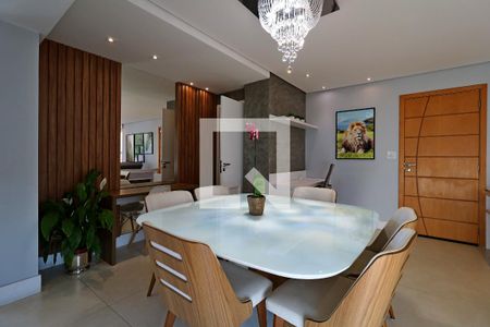 Sala de Jantar de apartamento à venda com 3 quartos, 120m² em Vila Bastos, Santo André