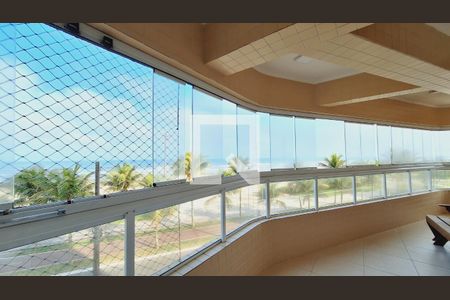 Varanda da sala de apartamento para alugar com 2 quartos, 81m² em Maracanã, Praia Grande