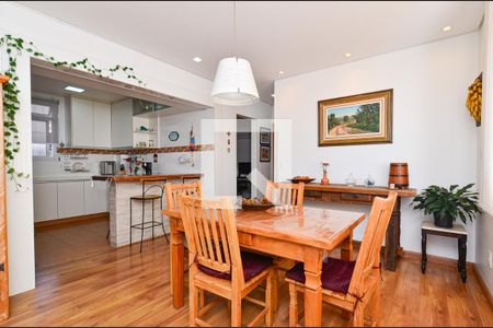 Sala esta jantar de apartamento à venda com 4 quartos, 144m² em Colégio Batista, Belo Horizonte