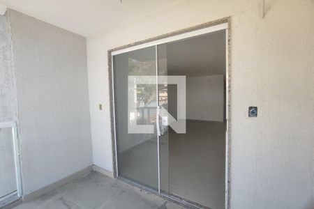 Varanda da Sala de apartamento para alugar com 2 quartos, 70m² em Taquara, Rio de Janeiro