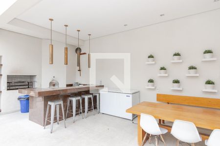 Apartamento à venda com 48m², 1 quarto e 1 vagaChurasqueira