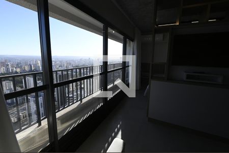 Studio para alugar com 34m², 1 quarto e 1 vagaVaranda